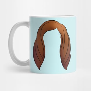 Brunette Hair Mug